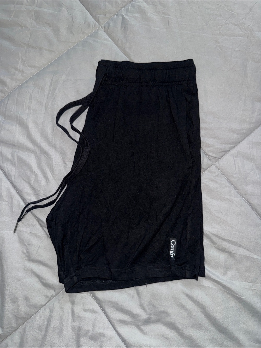 Comfrt Black Cloud Lounge Shorts